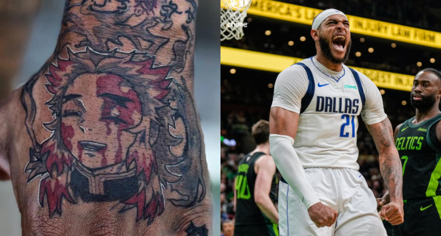 這才是大哥真粉！Daniel Gafford 秀《鬼滅》全新「炎柱」經典場景刺青
